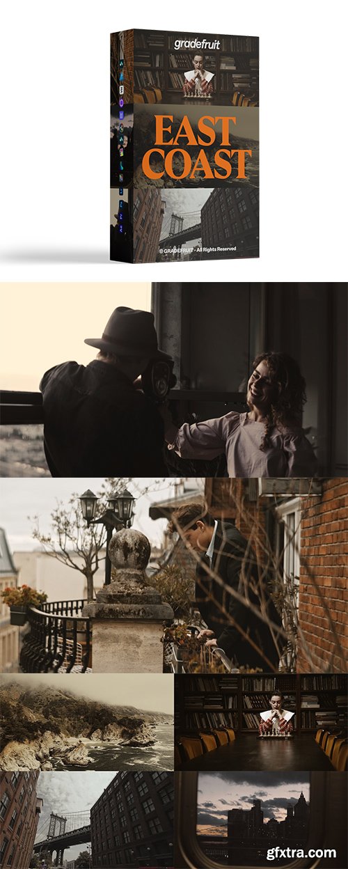 GradeFruit - East Coast LUTs &amp; LR Presets