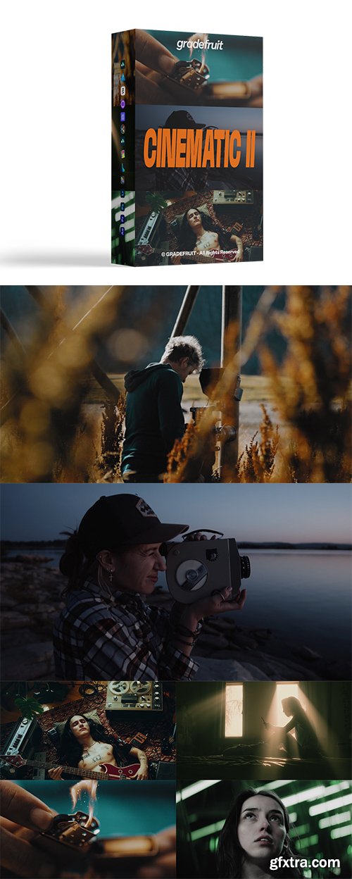 GradeFruit - Cinematic V2 LUTs &amp; LR Presets