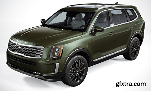 Turbosquid - Kia Telluride 2020 3D Model