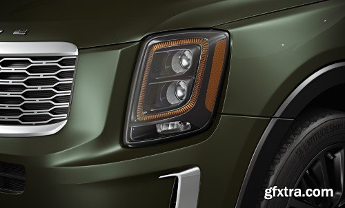 Turbosquid - Kia Telluride 2020 3D Model