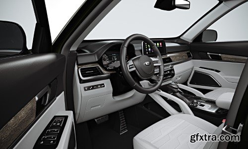 Turbosquid - Kia Telluride 2020 3D Model