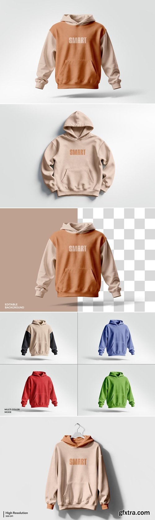 MockupCloud - Realistic Hoodie Mockup