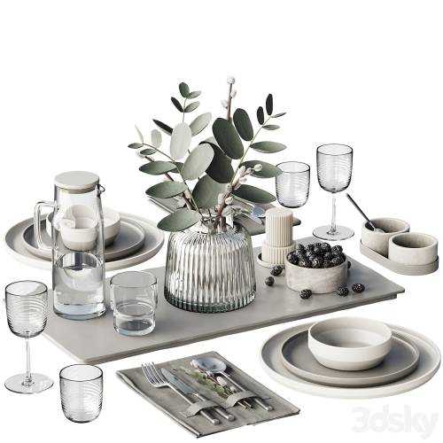 '3dsky Pro - Tableware09'
