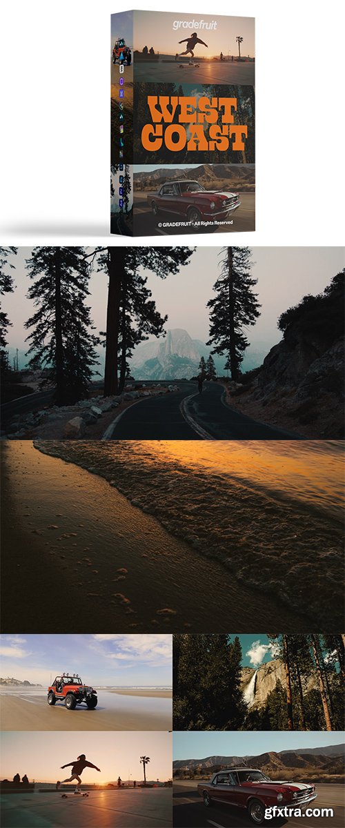 GradeFruit - West Coast LUTs &amp; LR Presets