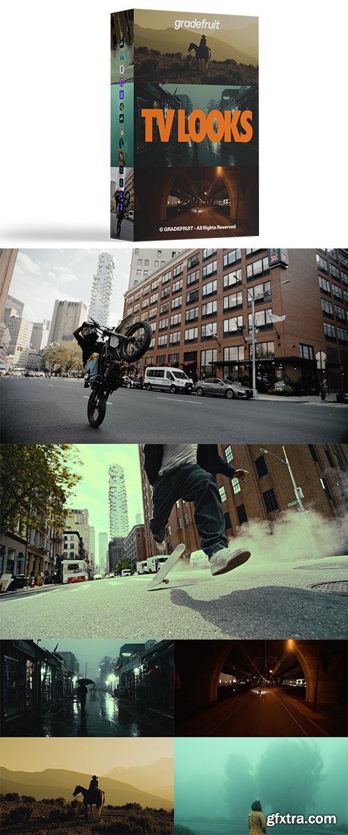 GradeFruit - TV Looks LUTs &amp; LR Presets