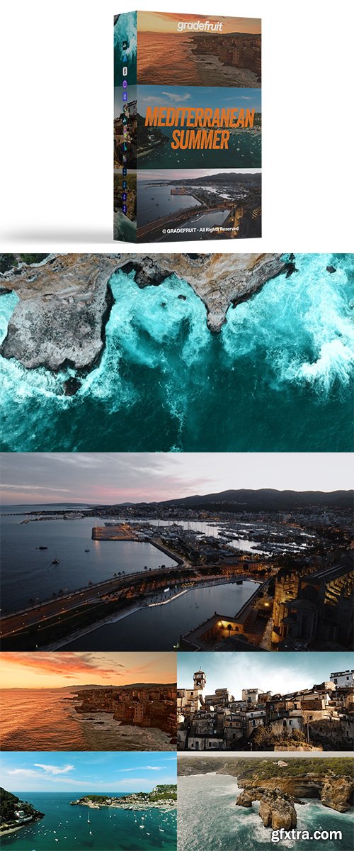 GradeFruit - Mediterranean Summer LUTs &amp; LR Presets