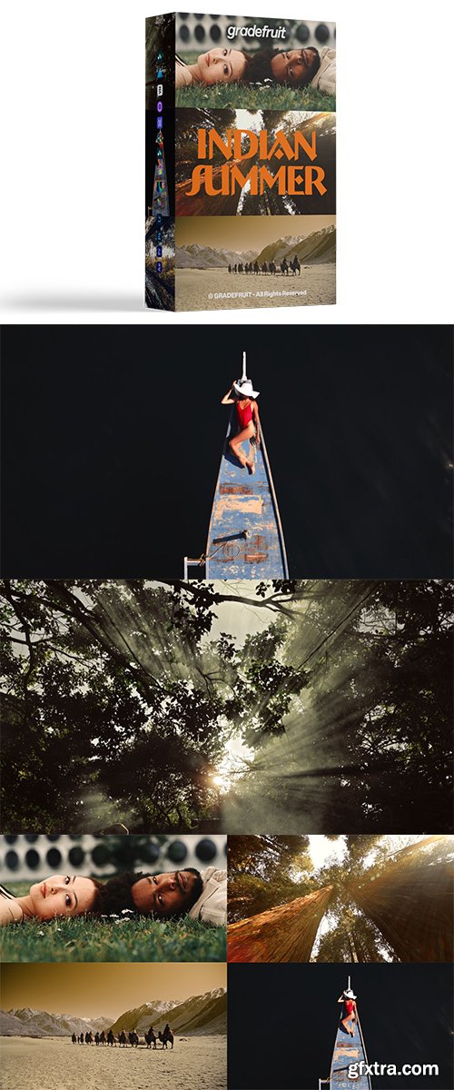 GradeFruit - Indian Summer LUTs &amp; LR Presets