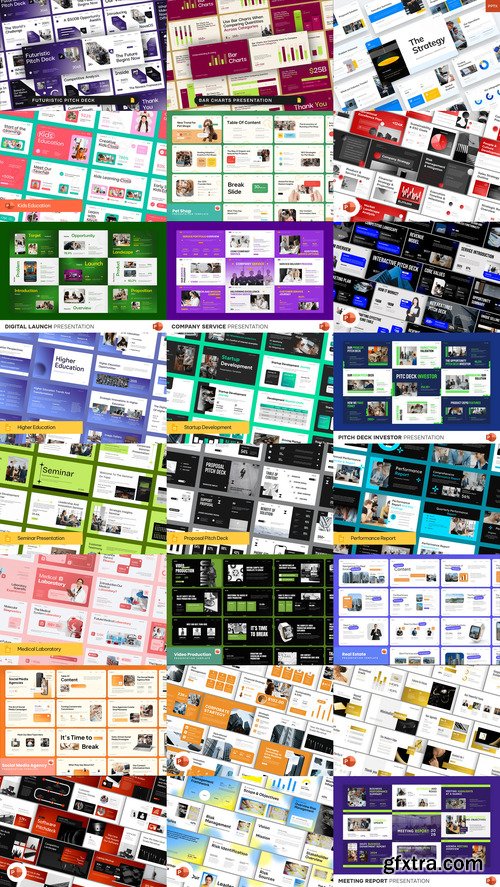24 PowerPoint Templates Bundle 54