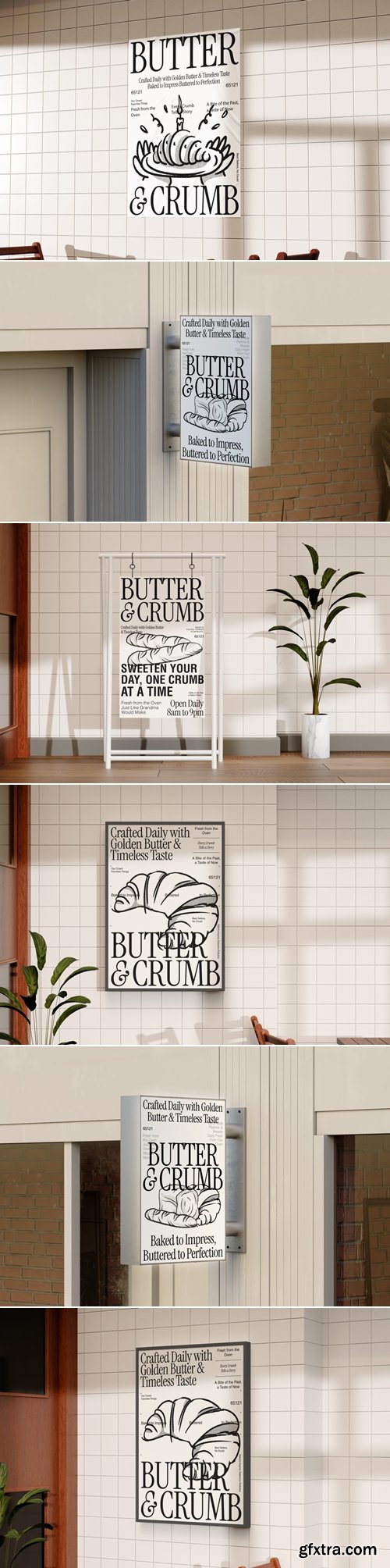 MockupCloud - Restaurant Branding Mockup