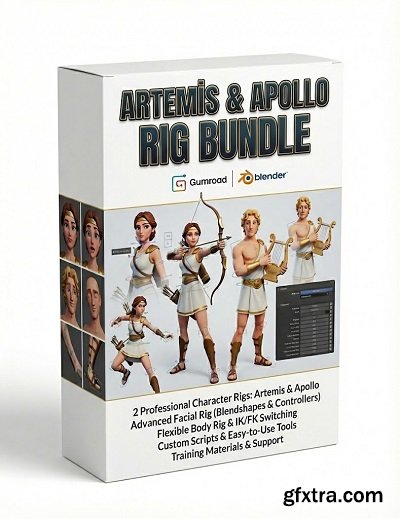 Gumroad - Artemis &amp; Apollo - rig bundle