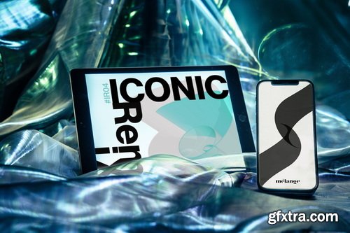 MelangeMockup &ndash; Iconic Remix Mockup Collection $107