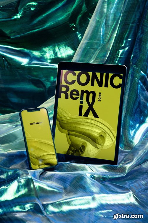 MelangeMockup &ndash; Iconic Remix Mockup Collection $107