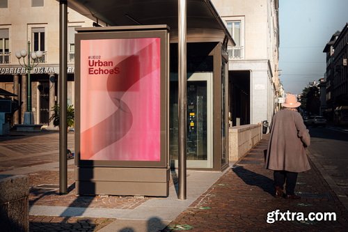 MelangeMockup &ndash; Urban Echoes Mockup Collection $78