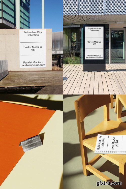 Parallel Mockup &ndash; Rotterdam City Collection (77 mockups) $118