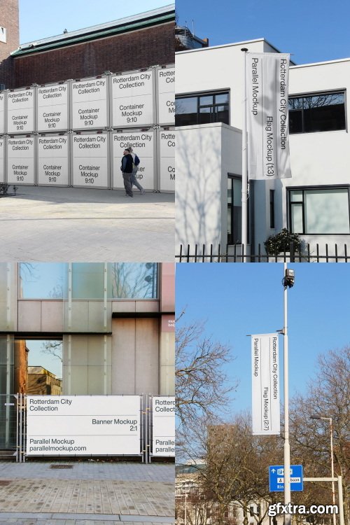Parallel Mockup &ndash; Rotterdam City Collection (77 mockups) $118