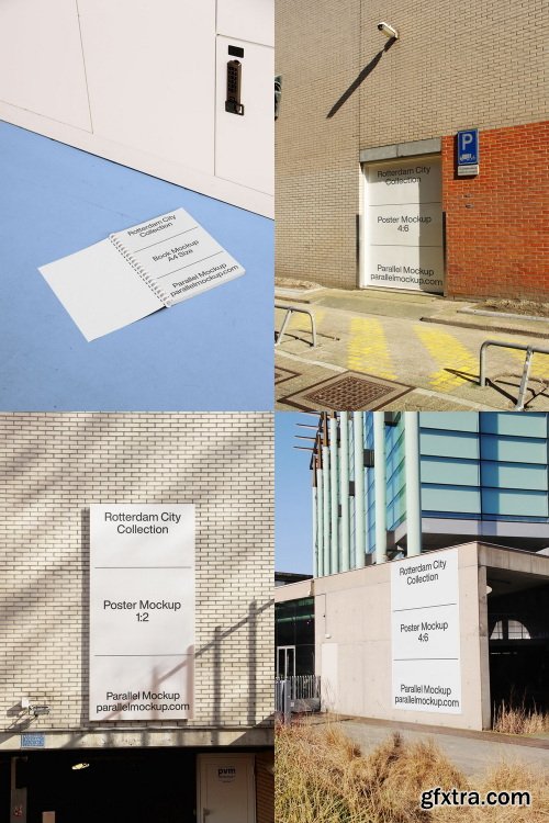 Parallel Mockup &ndash; Rotterdam City Collection (77 mockups) $118