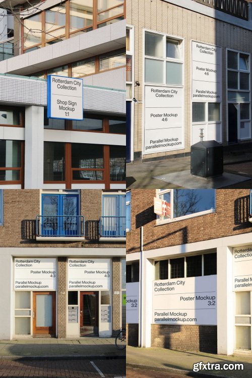 Parallel Mockup &ndash; Rotterdam City Collection (77 mockups) $118