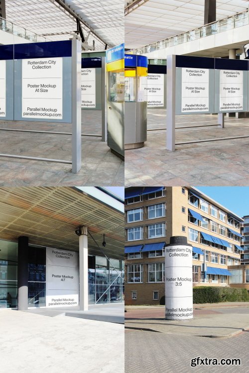 Parallel Mockup &ndash; Rotterdam City Collection (77 mockups) $118