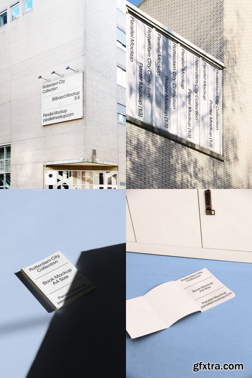 Parallel Mockup &ndash; Rotterdam City Collection (77 mockups) $118