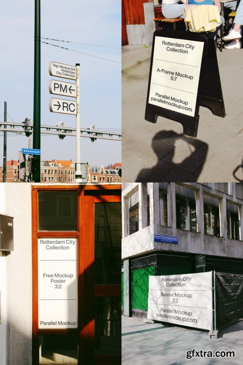 Parallel Mockup &ndash; Rotterdam City Collection (77 mockups) $118