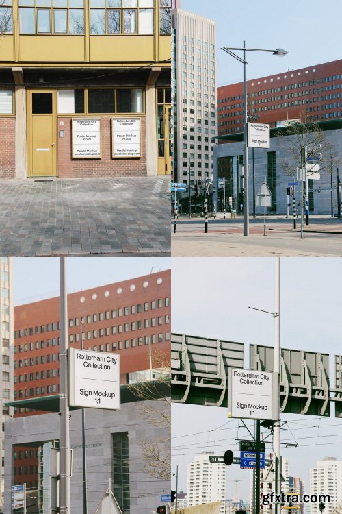Parallel Mockup &ndash; Rotterdam City Collection (77 mockups) $118