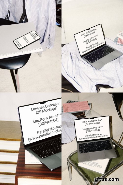 Parallel Mockup &ndash; Devices Collection (29 mockups) $71