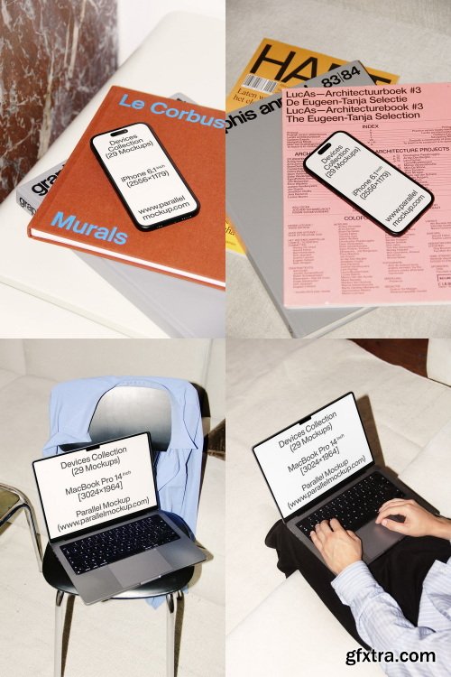 Parallel Mockup &ndash; Devices Collection (29 mockups) $71