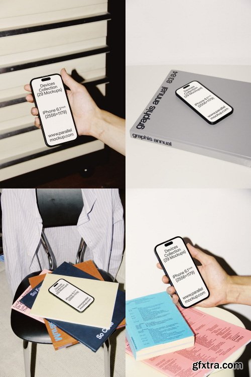 Parallel Mockup &ndash; Devices Collection (29 mockups) $71