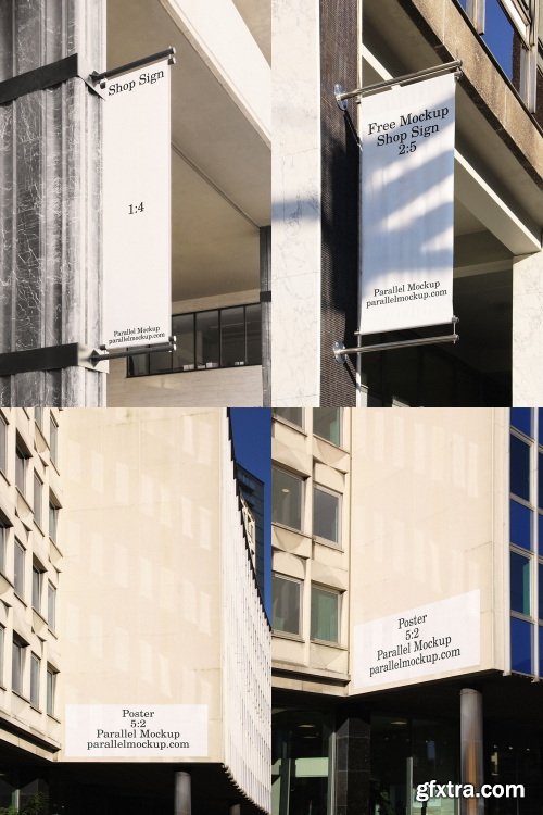 Parallel Mockup &ndash; City Collection B (13 mockups) $47