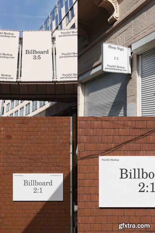 Parallel Mockup &ndash; City Collection A (21 mockups) $59