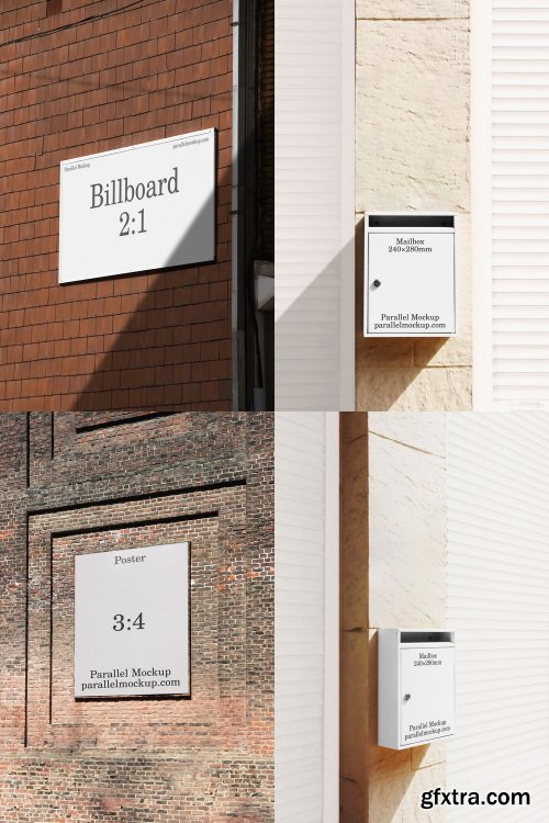 Parallel Mockup &ndash; City Collection A (21 mockups) $59