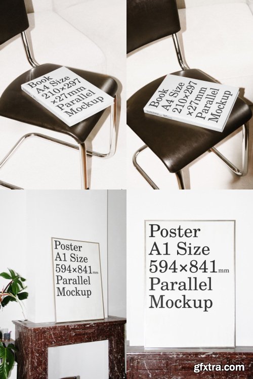 Parallel Mockup &ndash; Office Collection A (51 mockups) $106