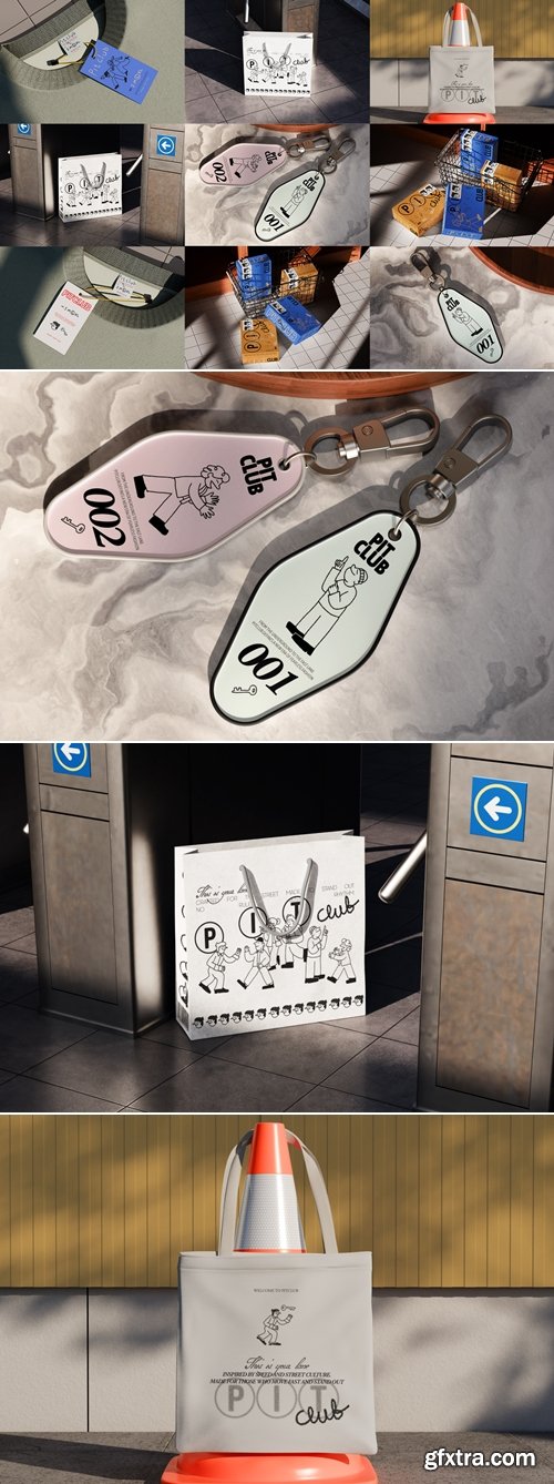 MockupCloud - Merchandise Fashion Branding Mockup