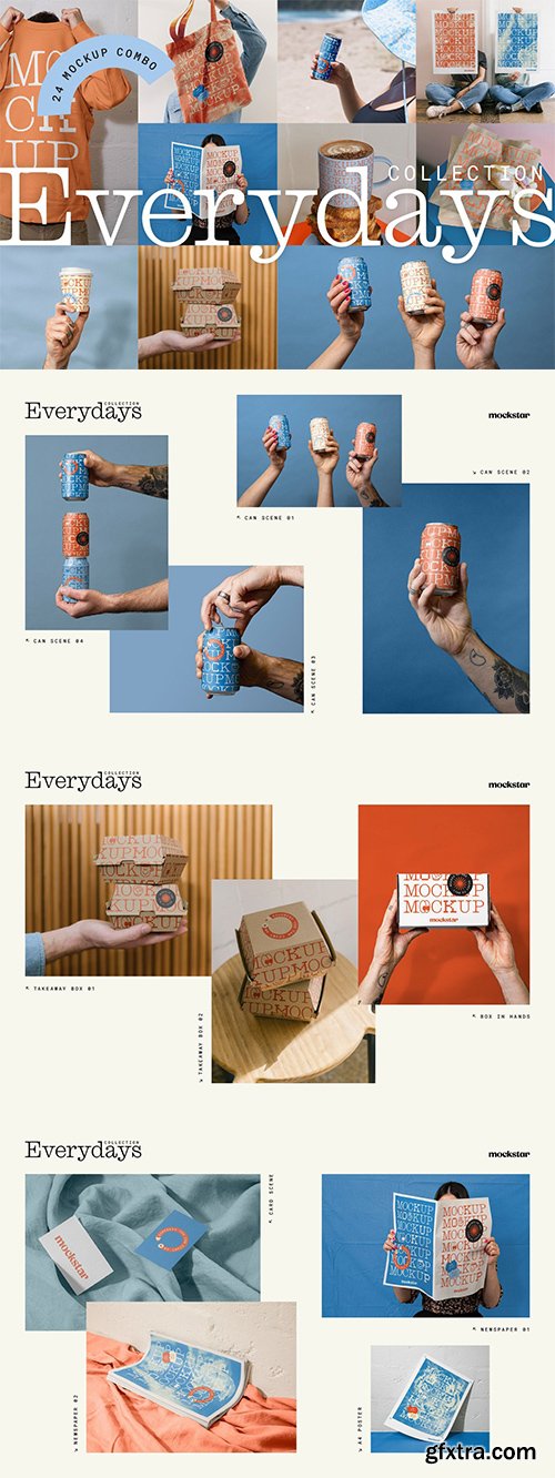 Mockstar Studio – Everydays Collection Combo Bundle $189 Mockstar Studio – Everydays Collection Combo Bundle $189
