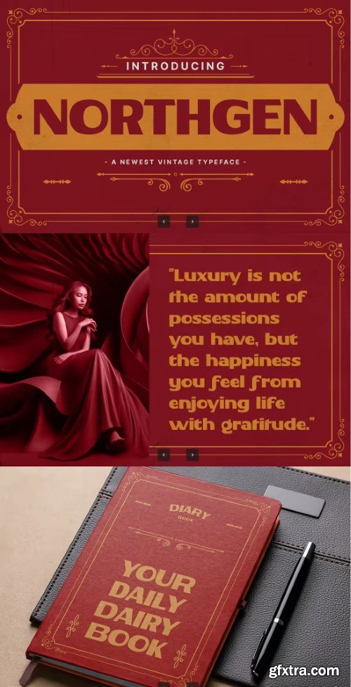 Northgen - Vintage Typeface