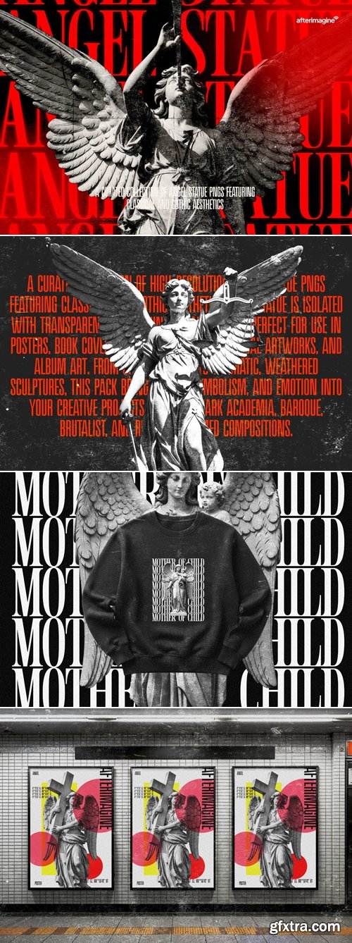 Studio2am - Angel Statue PNG Collections