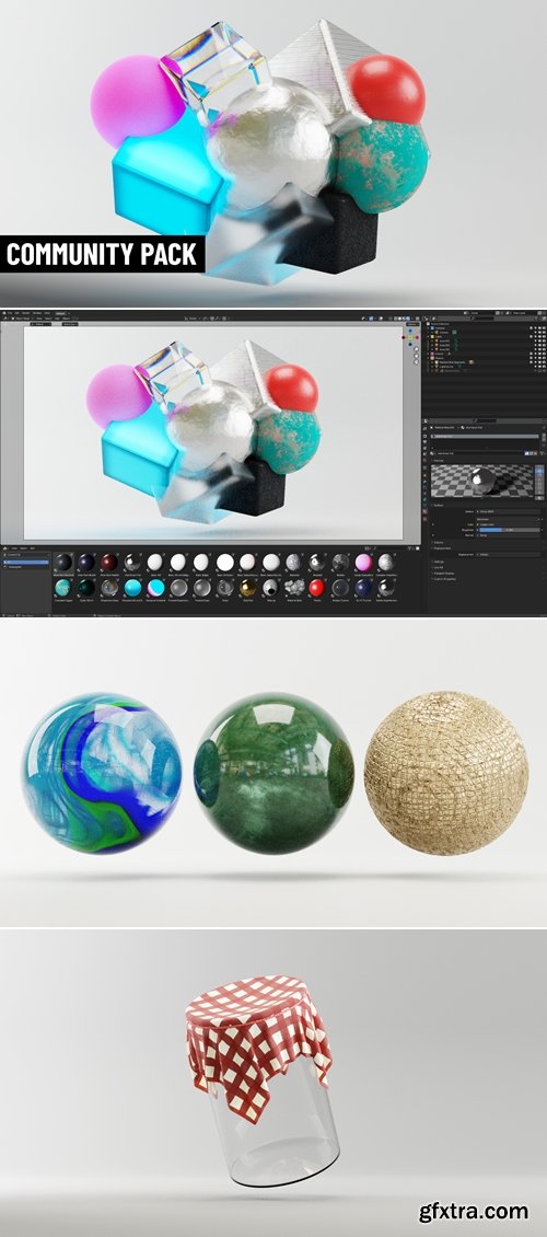 SuperhiveMarket - Community Material Pack