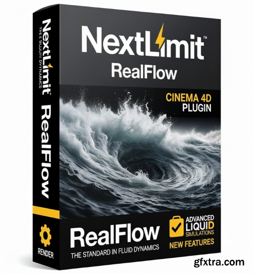 NextLimit RealFlow for Cinema 4D v3.3.11.0063 Win/Mac