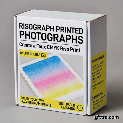 Skillshare - Risograph Printed Photographs: Create a Faux CMYK Riso Print