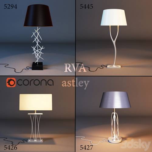 '3dsky Pro - Table lamps RVAstley' '3dsky Pro - Table lamps RVAstley'