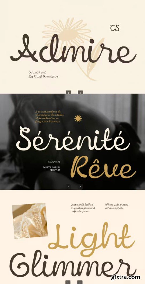 Admire – Script Font
