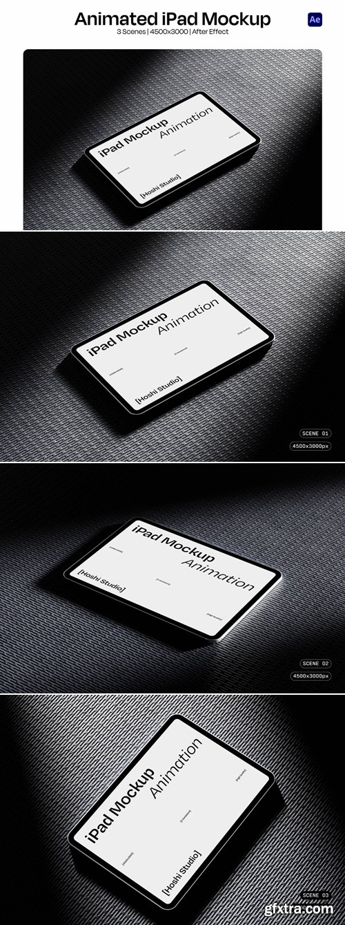 MockupCloud - Animated iPad Mockup for After Effects