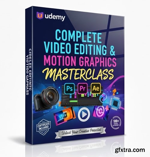 Udemy - Complete Video Editing & Motion Graphics Masterclass