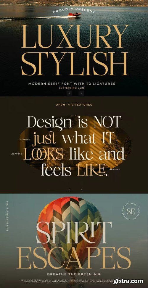 Luxury Stylish - Modern Serif Font