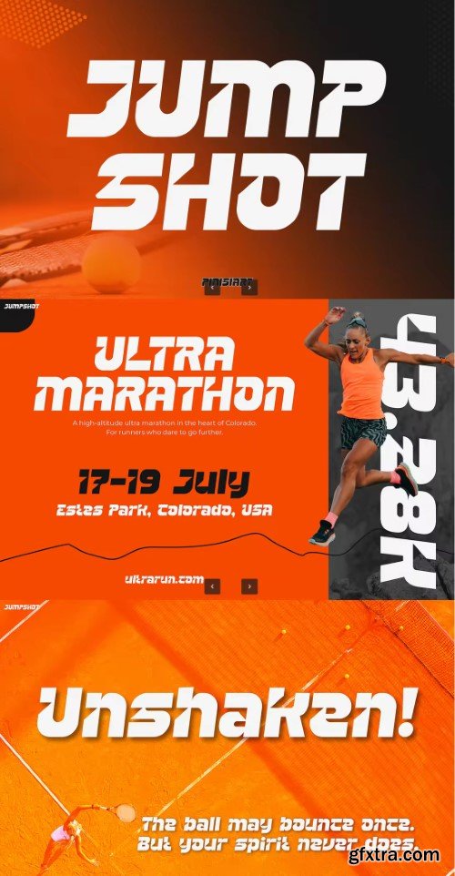 Jumpshot – Bold Sport Font