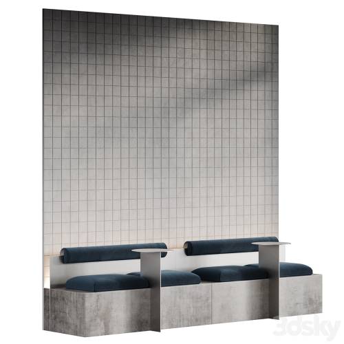 '3dsky Pro - Seating in a restaurant or office lobby' '3dsky Pro - Seating in a restaurant or office lobby'