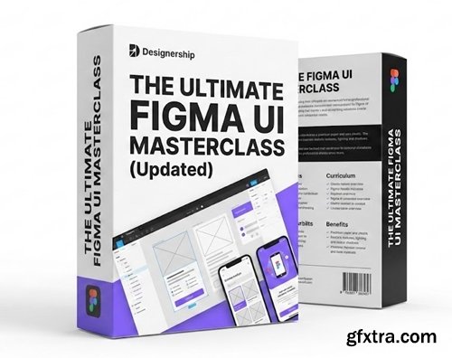 Designership - The Ultimate Figma UI Masterclass ( Updated )