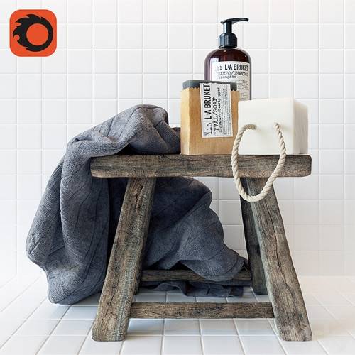 '3dsky Pro - Rustic Bathroom Set' '3dsky Pro - Rustic Bathroom Set'