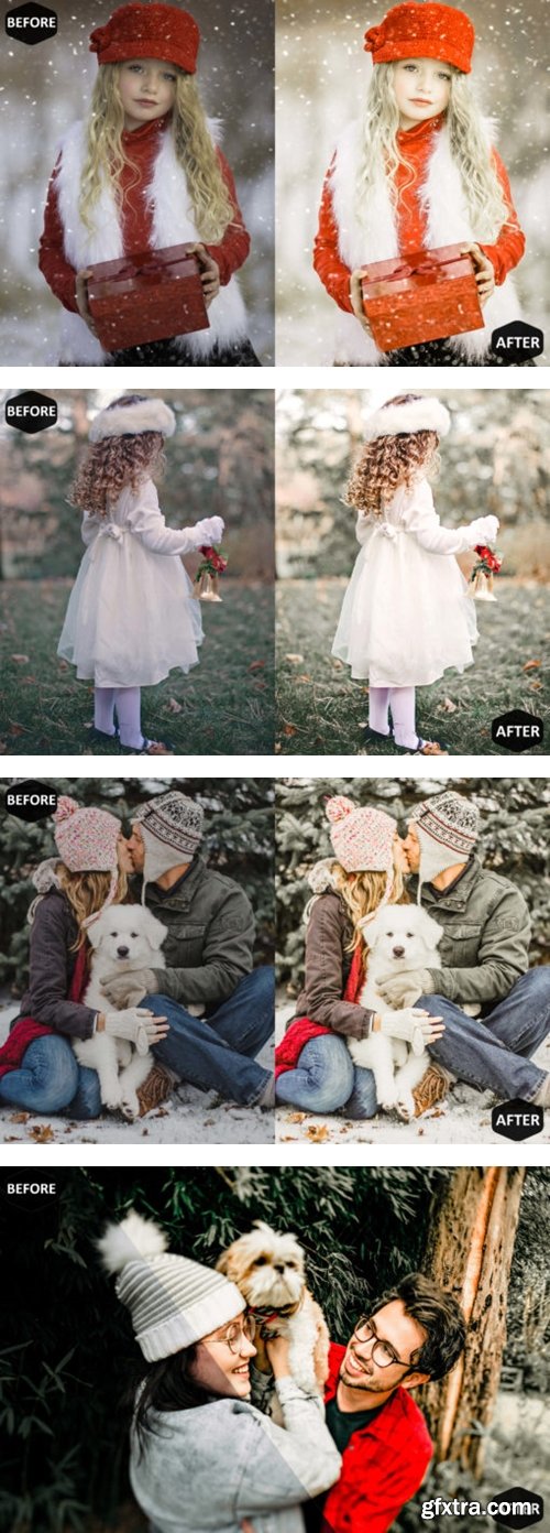 Filtergrade - Christmas Mobile & Desktop Lightroom Presets