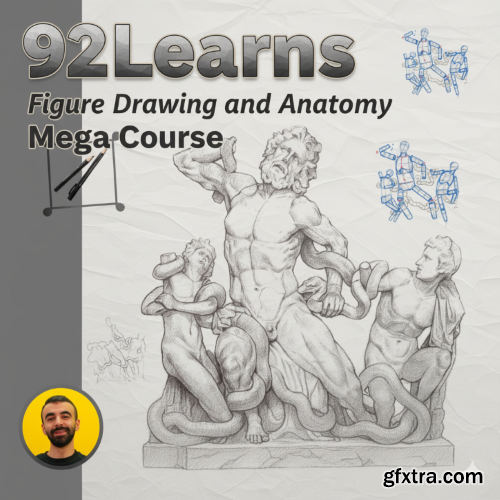 92Learns - Figure Drawing and Anatomy Mega Course